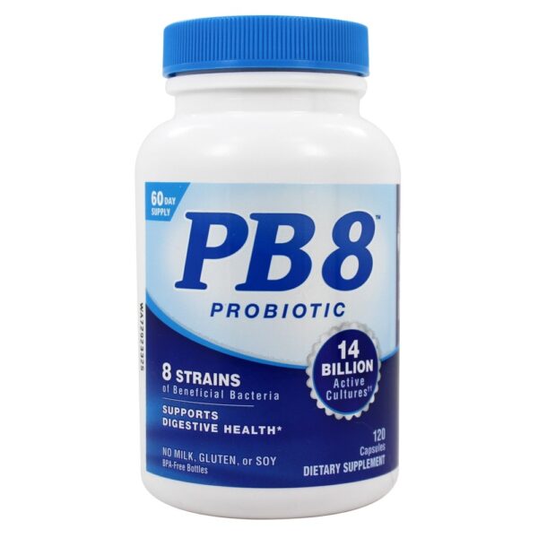 Comprar PB 8 Probiótico Para A Saúde Digestiva 14 Bilhões De UFC - Cápsulas  120 Nutrition Now