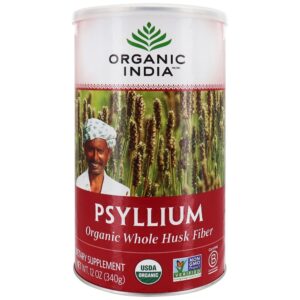 Comprar fibra de casca inteira de psyllium orgânico - 12 oz. Organic india preço no brasil casca de psyllium suplementos nutricionais suplemento importado loja 155 online promoção -