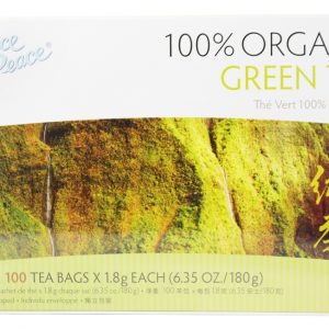 Comprar chá verde orgânico - 100 saquinhos de chá prince of peace preço no brasil chá preto chás e café suplemento importado loja 309 online promoção -