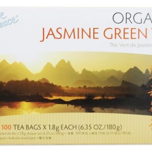 Comprar chá verde de jasmim orgânico - 100 saquinhos de chá prince of peace preço no brasil chá preto chás e café suplemento importado loja 55 online promoção -