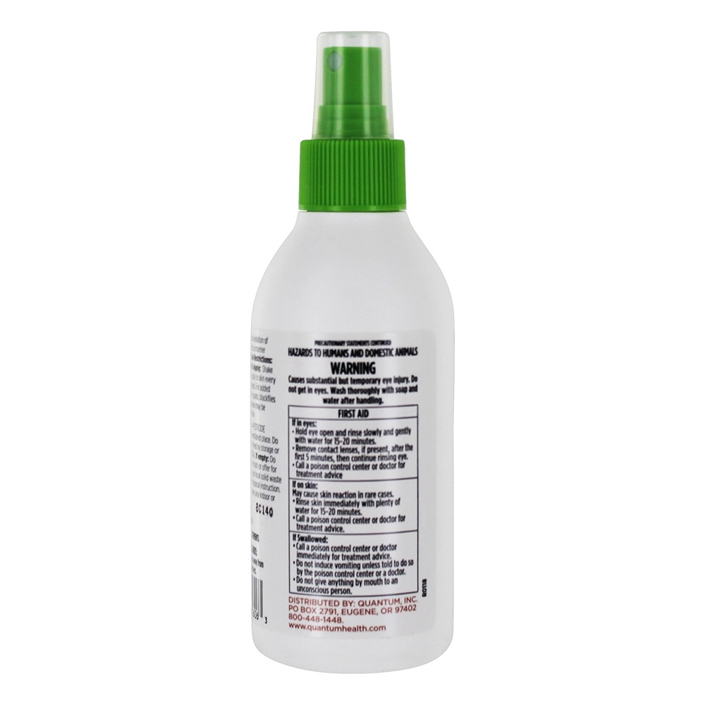Buzz Away Deet Grátis Repelente De Insetos Citronela Spray - 6 fl. oz. Quantum Health - Imagem 3