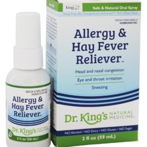 Comprar alergia homeopática natural da medicina & apaziguador da febre de feno - 2 oz. King bio preço no brasil homeopatia tratamento para alergia suplemento importado loja 7 online promoção -