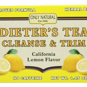 Comprar chá de dieter cleanse & trim califórnia sabor limão - 24 saquinhos de chá only natural preço no brasil dieta e perda de peso vinagre de maçã suplemento importado loja 65 online promoção -