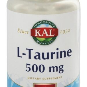 L-Taurina 500 mg. - 60 Tablets Kal
