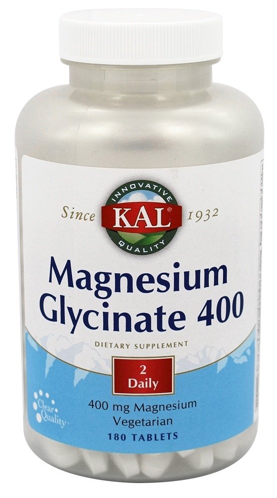 Glicinato de Magnésio 400 - 180 Tablets Kal