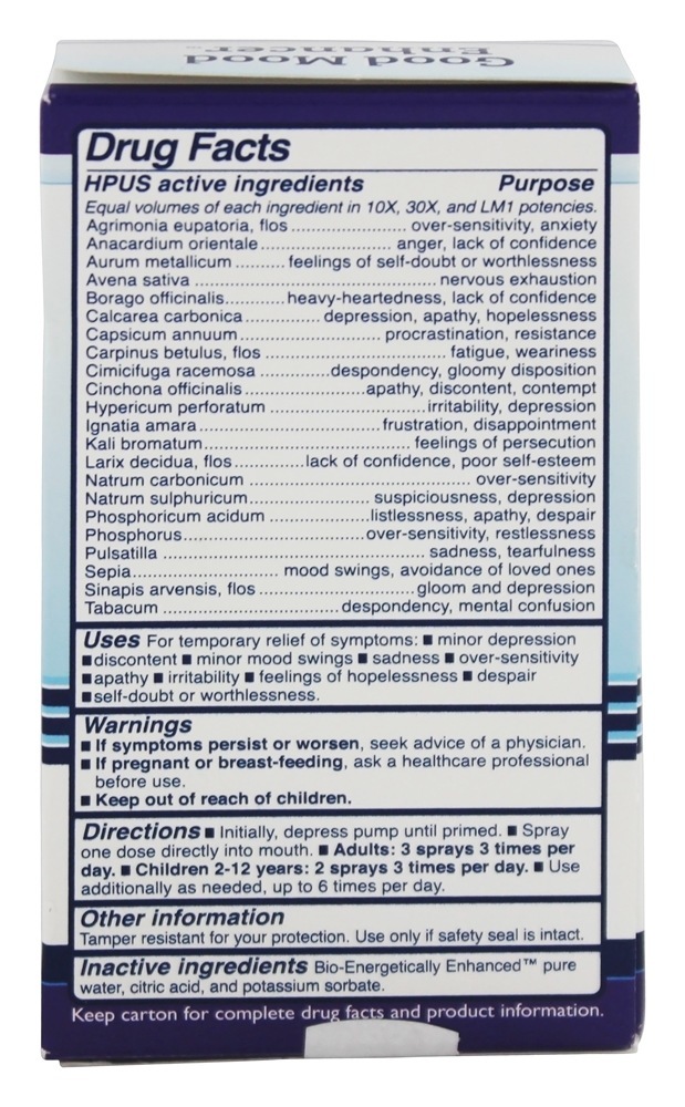 Medicina Natural Homeopática Bom Potenciador de Humor - 2 oz. King Bio - Imagem 2