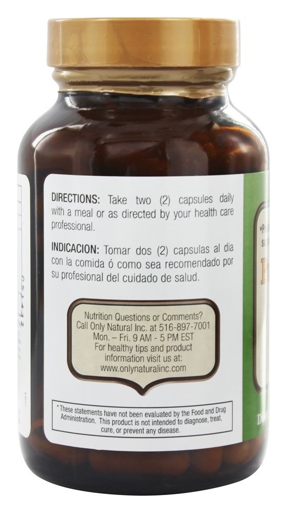 Complexo de sementes de abóbora 700 mg. - Cápsulas 90 Only Natural - Imagem 3