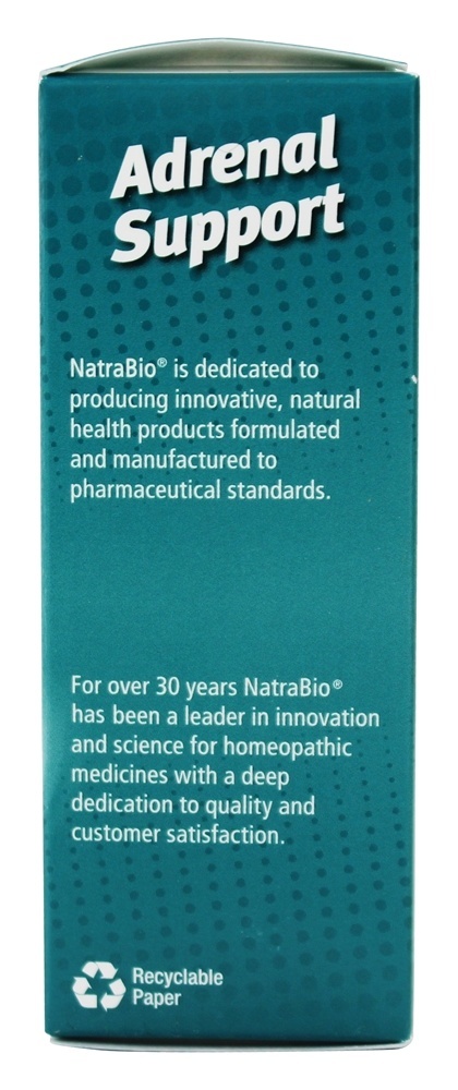 HPA AXIS Suporte Adrenal - 1 oz. NatraBio - Imagem 3