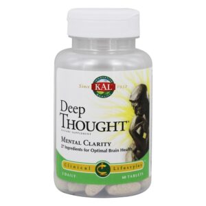 Comprar deep thought para clareza mental - 60 tablets kal preço no brasil saúde do cérebro suplementos nutricionais suplemento importado loja 5 online promoção -