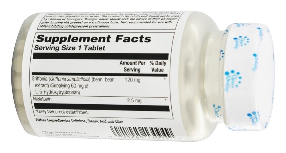 Melatonina 5-HTP - 60 Tablets Kal - Imagem 2