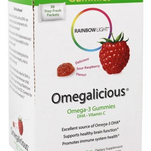 Comprar gummy omegalicious omega - 3 fórmula framboesa sour - 30 pacotes (s) rainbow light preço no brasil ômega 3 óleo de peixe suplementos nutricionais suplemento importado loja 35 online promoção -