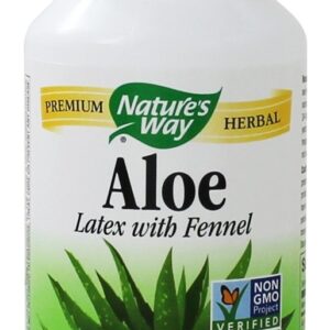 Aloe Vera 140 mg. - Cápsulas vegetarianas 100 Nature's Way
