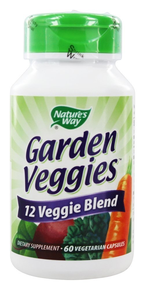 Veggies de jardim - Cápsulas vegetarianas 60 Nature's Way