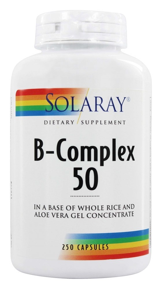 Complexo B 50 - Cápsulas 250 Solaray