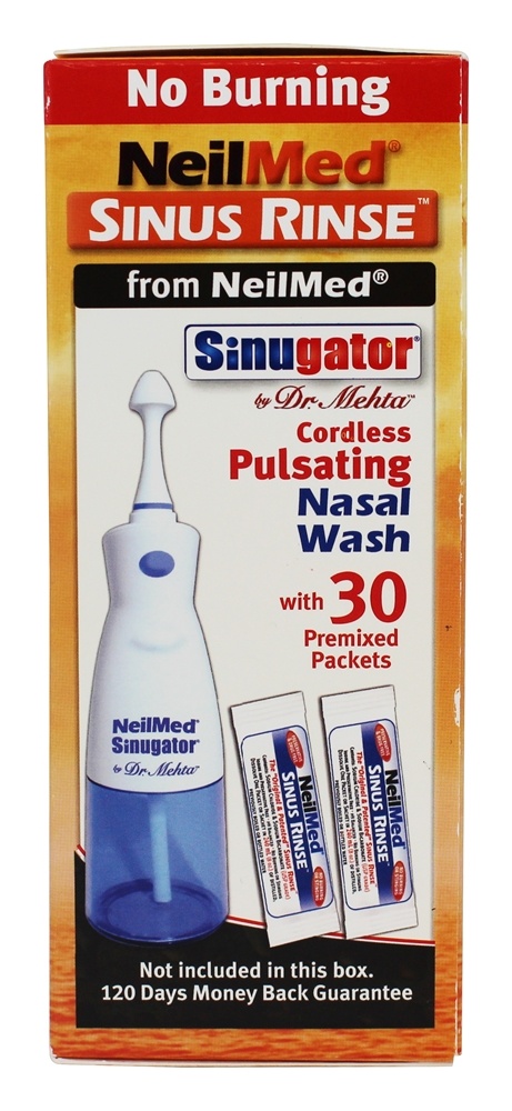 Sinus Rinse Pacotes Pediátricos Para Lavagem Nasal - Pacotes NeilMed Pharmaceuticals misturados 120 NeilMed Pharmaceuticals - Imagem 3