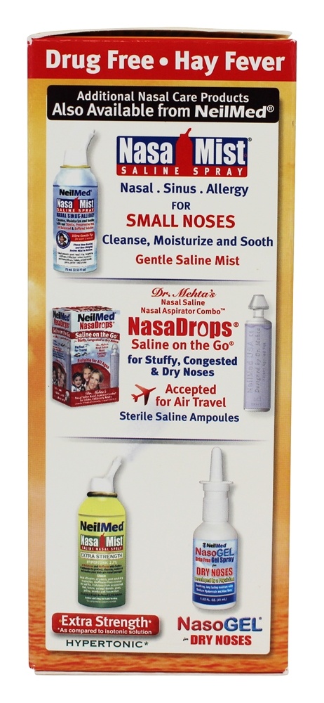 Sinus Rinse Pacotes Pediátricos Para Lavagem Nasal - Pacotes NeilMed Pharmaceuticals misturados 120 NeilMed Pharmaceuticals - Imagem 4