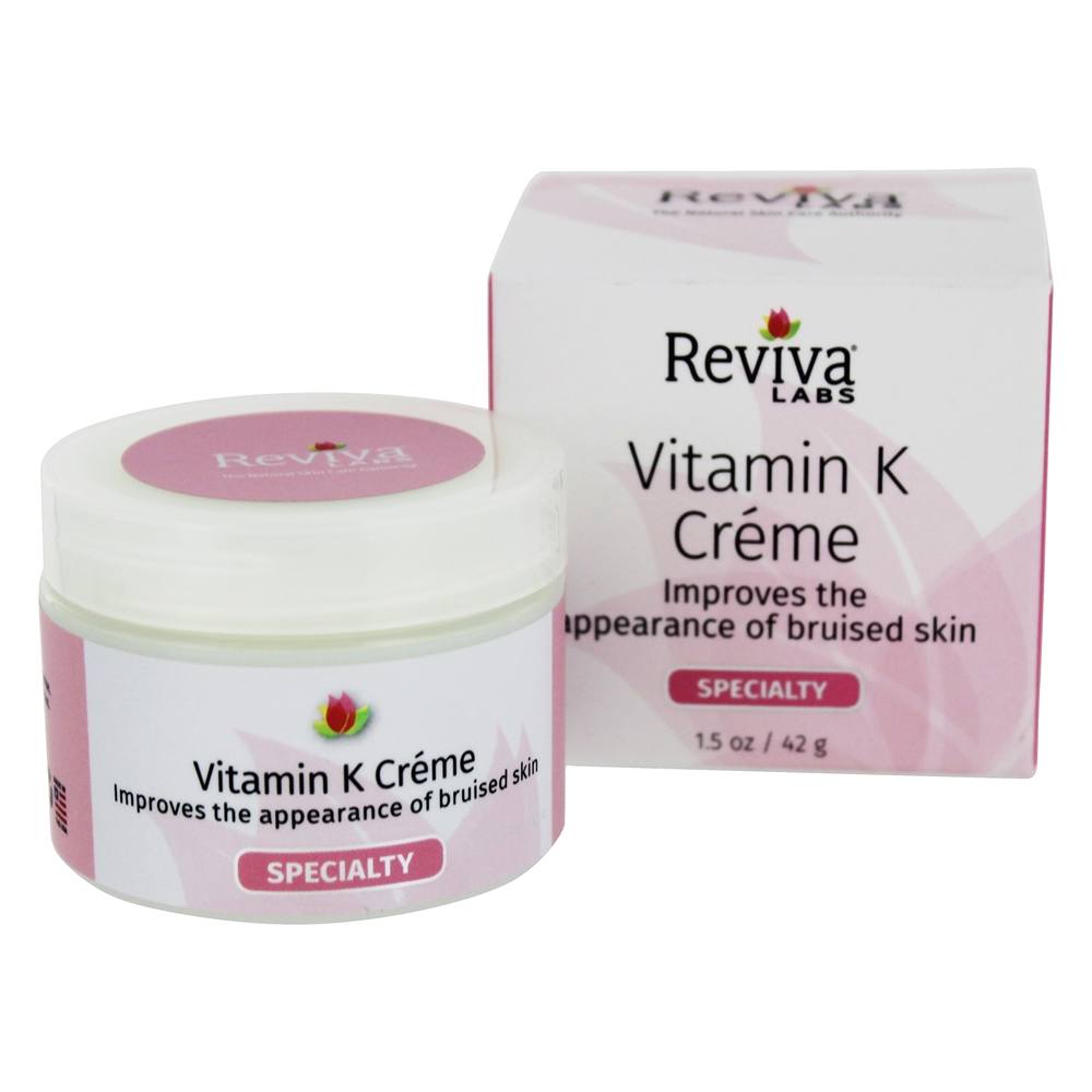 Creme Facial De Vitamina K - 1.5 oz. Reviva Labs