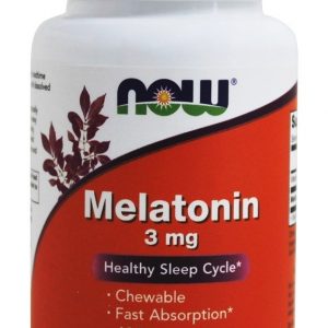 Comprar sabor de menta com melatonina 3 mg. - 180 pastilhas now foods preço no brasil melatonina sedativos tópicos de saúde suplemento importado loja 161 online promoção -
