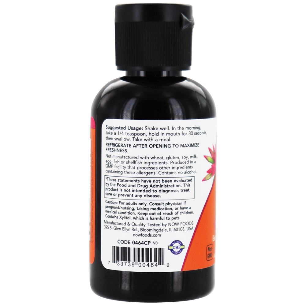 Líquido complexo de vitamina B-12 - 2 fl. oz. NOW Foods - Imagem 3