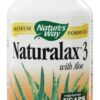 Comprar naturalax 3 com aloe 430 mg. - cápsulas vegetarianas 100 nature's way preço no brasil ervas fórmulas de laxantes suplemento importado loja 1 online promoção -