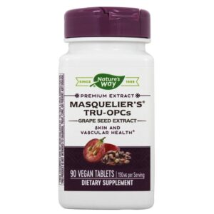 Extrato de semente de uva TRU-OPCs do mg 150 mg . - 90 Tablet (s) vegano (s) Nature's Way