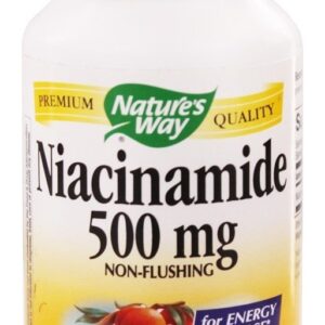 Niacinamida 500 mg. - Cápsulas 100 Nature's Way