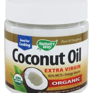 Comprar organic pure óleo de coco extra virgem - 16 oz. Nature's way preço no brasil óleo de coco suplementos nutricionais suplemento importado loja 113 online promoção -