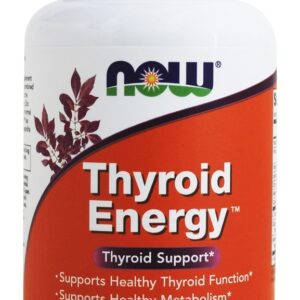 Energia da tireóide - 90 Cápsula (s) vegetal (s) NOW Foods