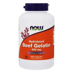 Comprar gelatina de carne 550 mg. - cápsulas 200 now foods preço no brasil gelatina suplementos nutricionais suplemento importado loja 219 online promoção -