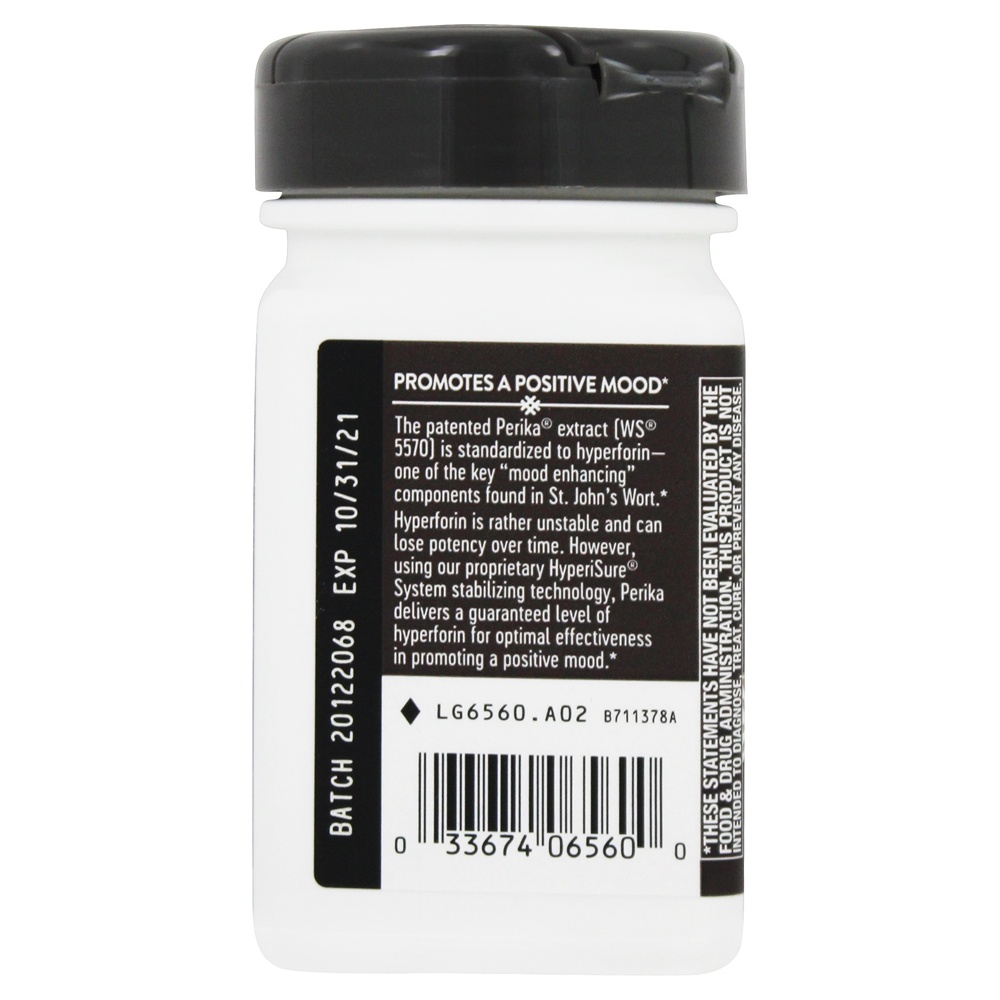 Erva de São João Perika 300 mg . - 60 Tablet (s) vegano (s) Nature's Way - Imagem 4