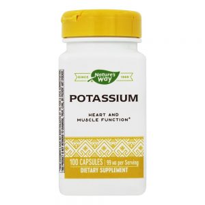 Comprar complexo de potássio 99 mg. - cápsulas 100 nature's way preço no brasil potássio vitaminas e minerais suplemento importado loja 273 online promoção -