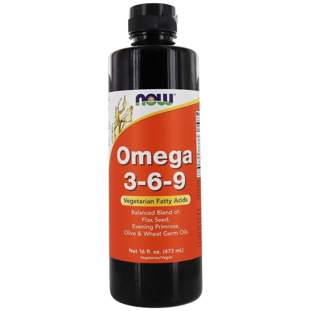 Omega 3 - 6 - 9 ácidos graxos vegetarianos - 16 fl. oz. NOW Foods