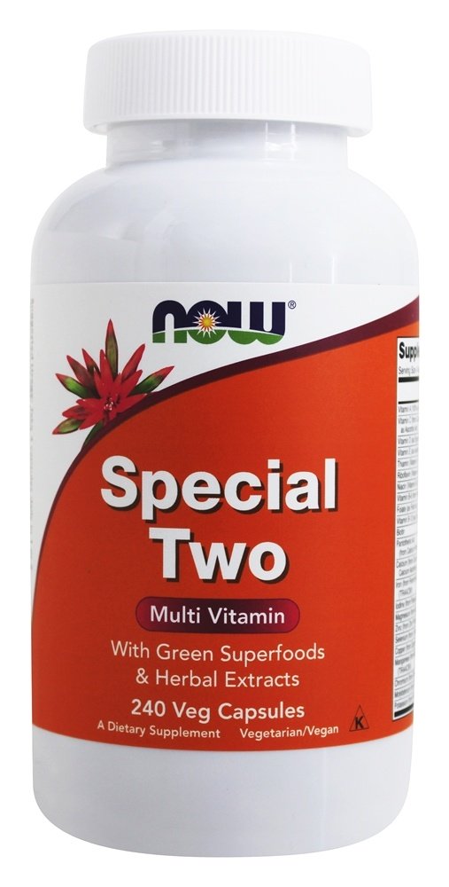 Especial duas vitaminas múltiplas - Cápsulas 240 NOW Foods