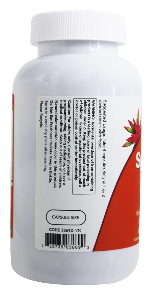 Especial duas vitaminas múltiplas - Cápsulas 240 NOW Foods - Imagem 3