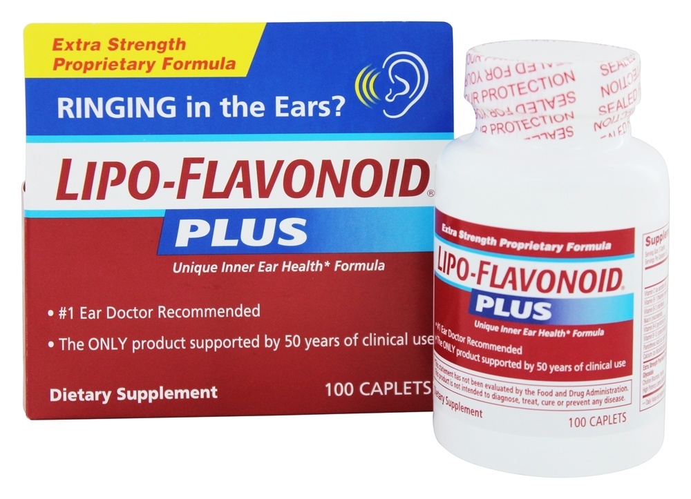 Lipoflavonoi Mais Extra Força Unique Ouvido Saúde Fórmula - 100 Cápsulas DSE Healthcare Solutions