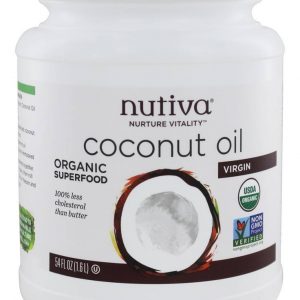 Comprar virgem orgânica de óleo de coco - 54 fl. Oz. Nutiva preço no brasil óleo de coco suplementos nutricionais suplemento importado loja 133 online promoção -