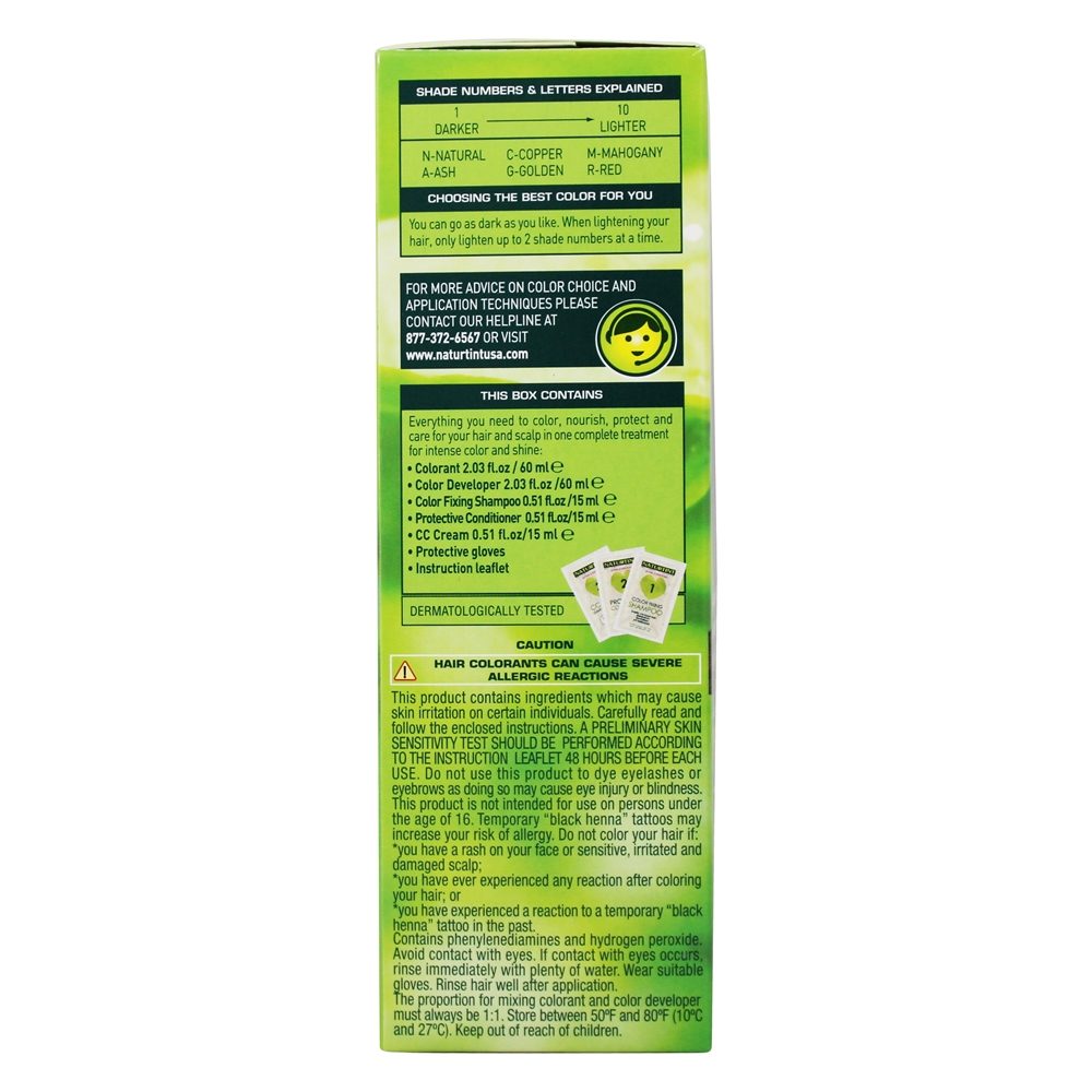Cor do Cabelo Permanente 3N Castanho Escuro Castanho - 5.6 fl. oz. Naturtint - Imagem 4