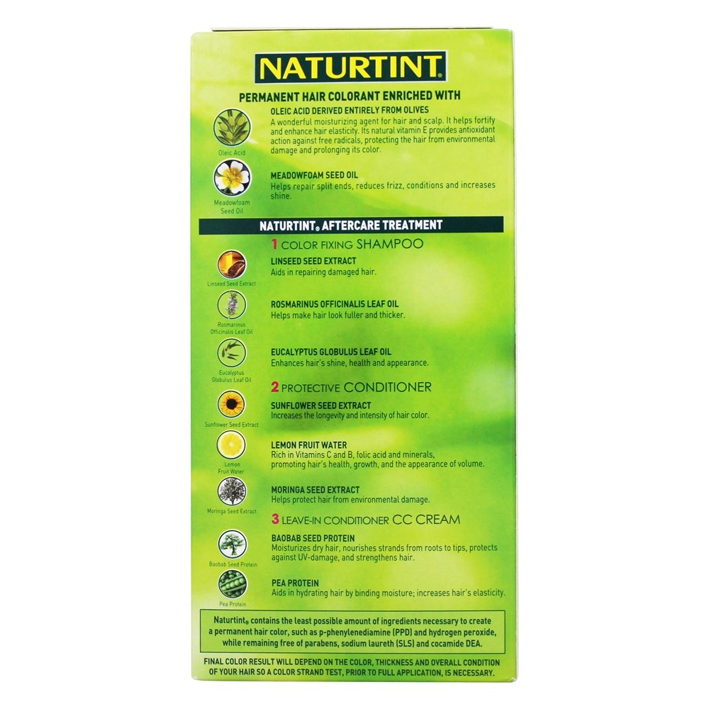 Cor do Cabelo Permanente 6G Dark Golden Blonde - 5.6 fl. oz. Naturtint - Imagem 3