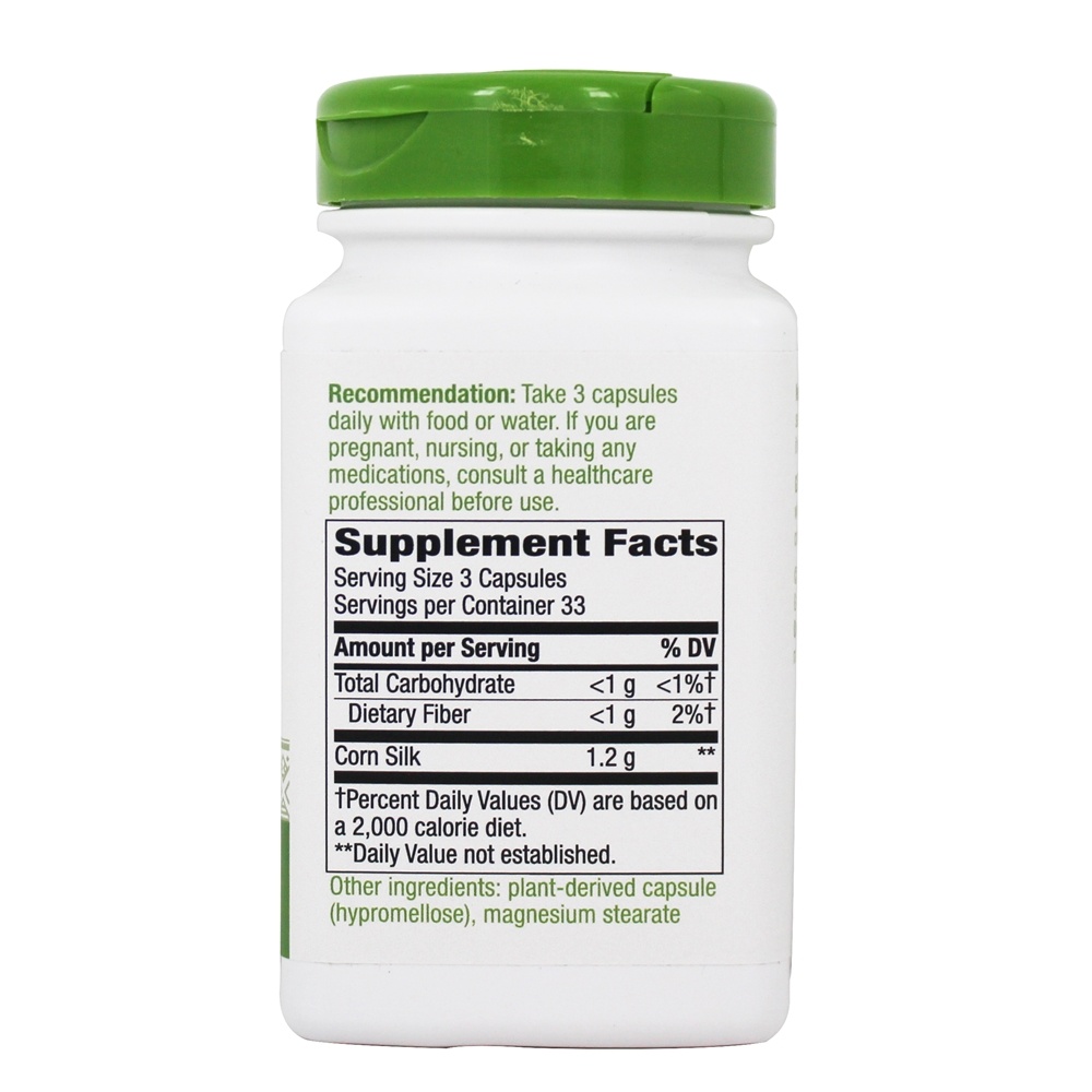 Milho Silk Saúde Urinária Tradicional 1200 mg . - Cápsulas Vegan 100 Nature's Way - Imagem 2