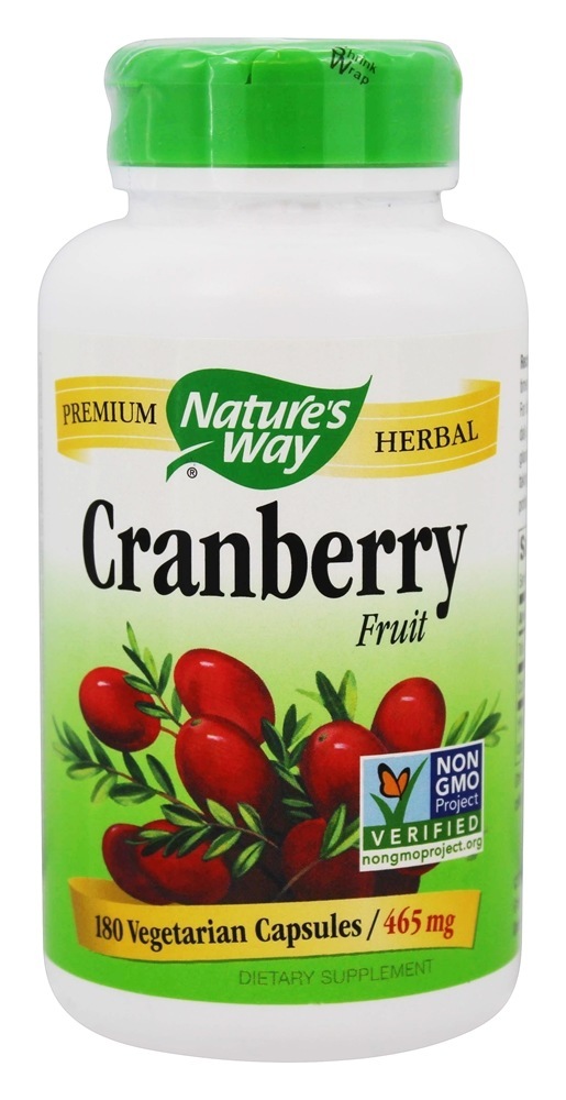 Cranberry 465 mg. - Cápsulas vegetarianas 180 Nature's Way