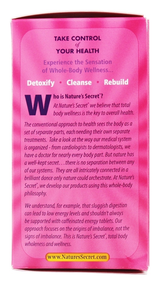 Candistroy Programa Candistroyer 60 Comprimidos & Probiotic Rebuilder 60 Comprimidos - 120 Tablet (s) Nature's Secret - Imagem 3