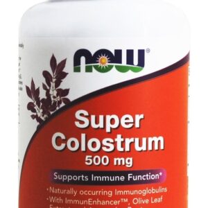 Super colostro 500 mg. - Cápsulas vegetarianas 90 NOW Foods