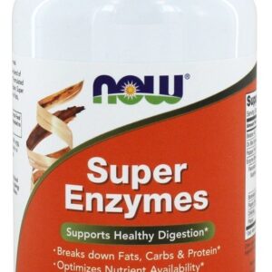 Super Enzimas - Cápsulas 180 NOW Foods