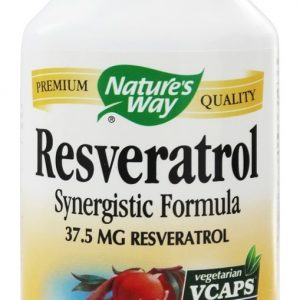 Comprar resveratrol fórmula sinergética 37. 5mg de resveratrol - cápsulas vegetarianas 60 nature's way preço no brasil resveratrol suplementos nutricionais suplemento importado loja 171 online promoção -