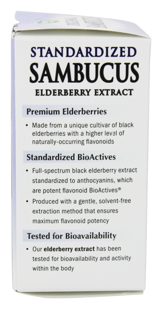 Pastilhas Originais Bio-Certificadas Sabugueiro Sambucus Preto - 30 Pastilhas Nature's Way - Imagem 4