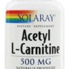Comprar acetil l-carnitina 500 mg. - cápsulas vegetarianas 30 solaray preço no brasil acetil l-carnitina suplementos nutricionais suplemento importado loja 1 online promoção -