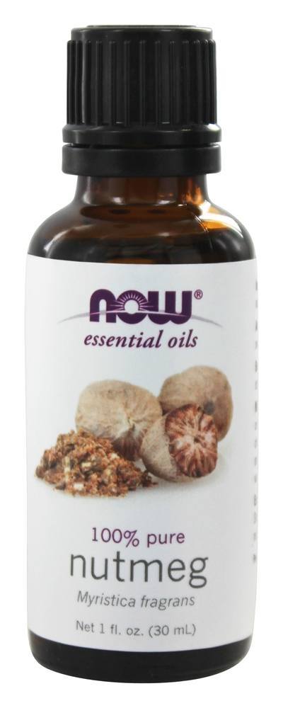 100 % Pure Óleo essencial Noz-moscada - 1 fl. oz. NOW Foods