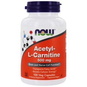 Comprar acetil l-carnitina 500 mg. - 100 cápsula (s) vegetal (s) now foods preço no brasil acetil l-carnitina suplementos nutricionais suplemento importado loja 295 online promoção -