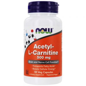 Comprar acetil l-carnitina 500 mg. - 50 cápsula (s) vegetal (s) now foods preço no brasil acetil l-carnitina suplementos nutricionais suplemento importado loja 301 online promoção -
