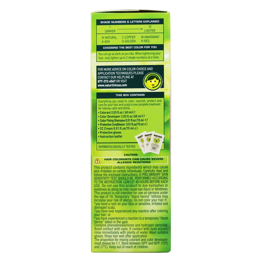 Cor permanente do cabelo 10A Luz Cinza Loira - 5.6 fl. oz. Naturtint - Imagem 4